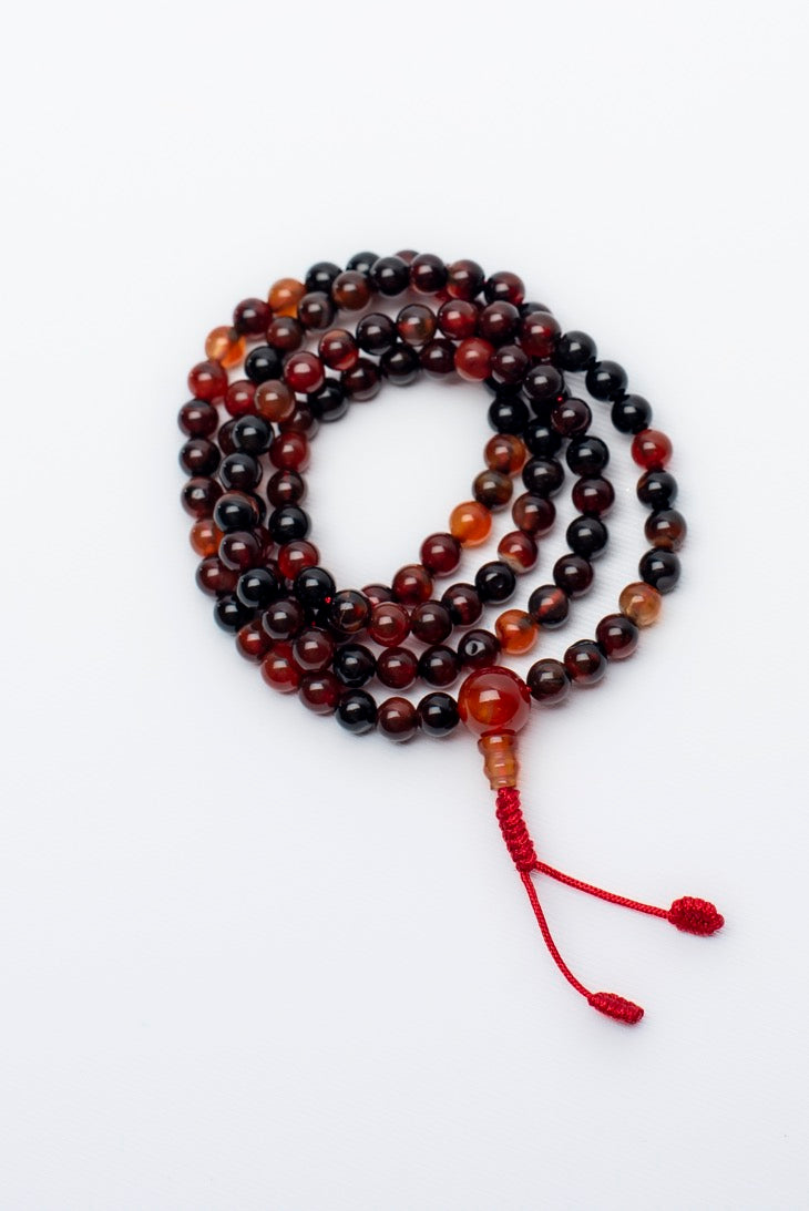 Malas sacrés, bénis par le moine tibétain Tenzin Penpa (12 choix de pierre)