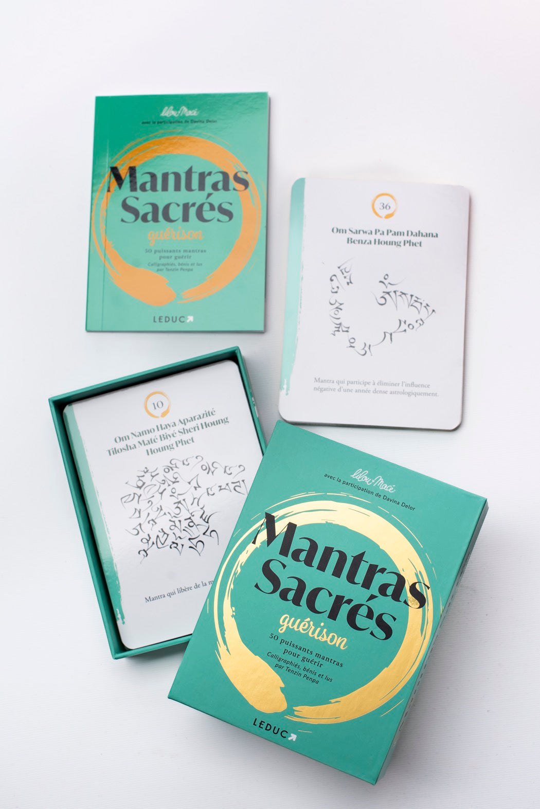 PACK MANTRAS SACRĂS 1 & 2 +đ 1 mini Agua Florida + 1 pochette OFFERTES