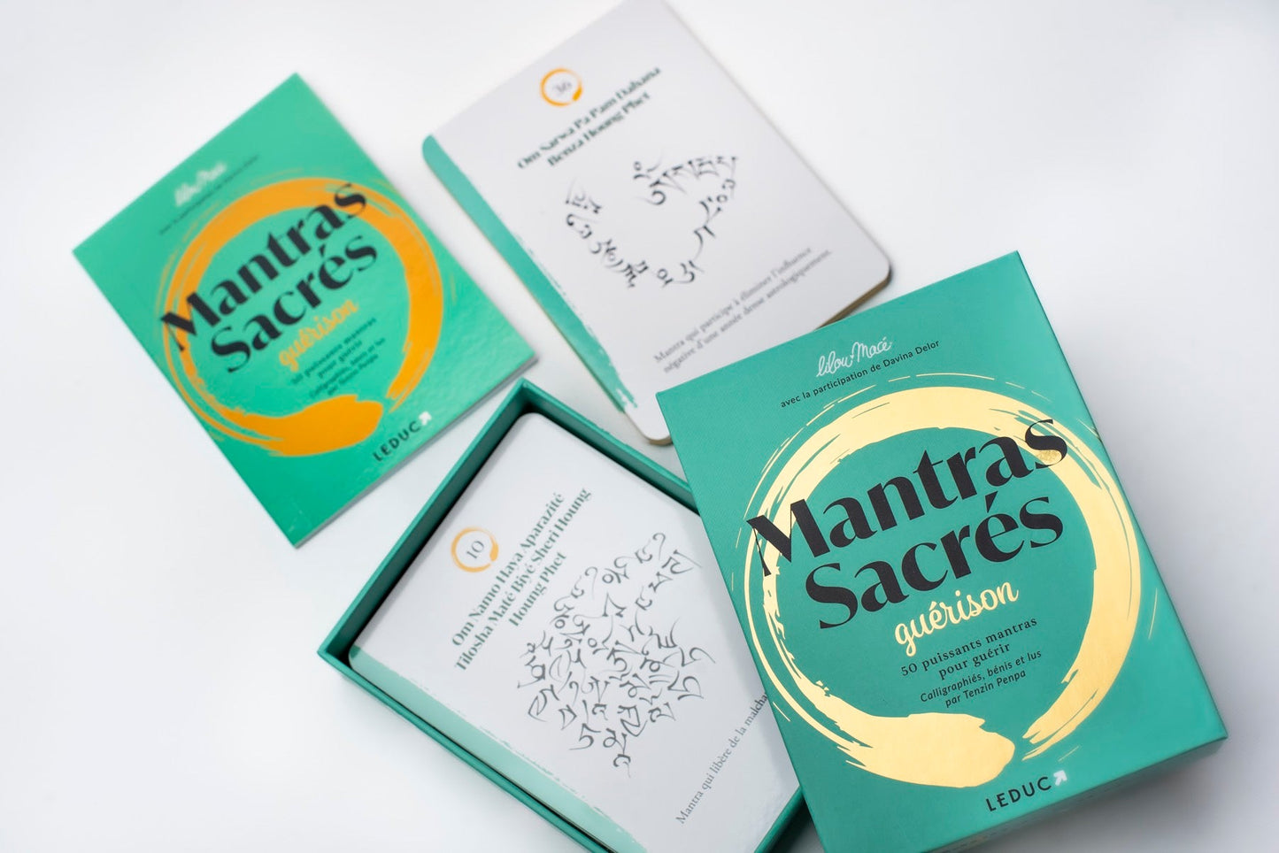 PACK MANTRAS SACRĂS 1 & 2 +đ 1 mini Agua Florida + 1 pochette OFFERTES