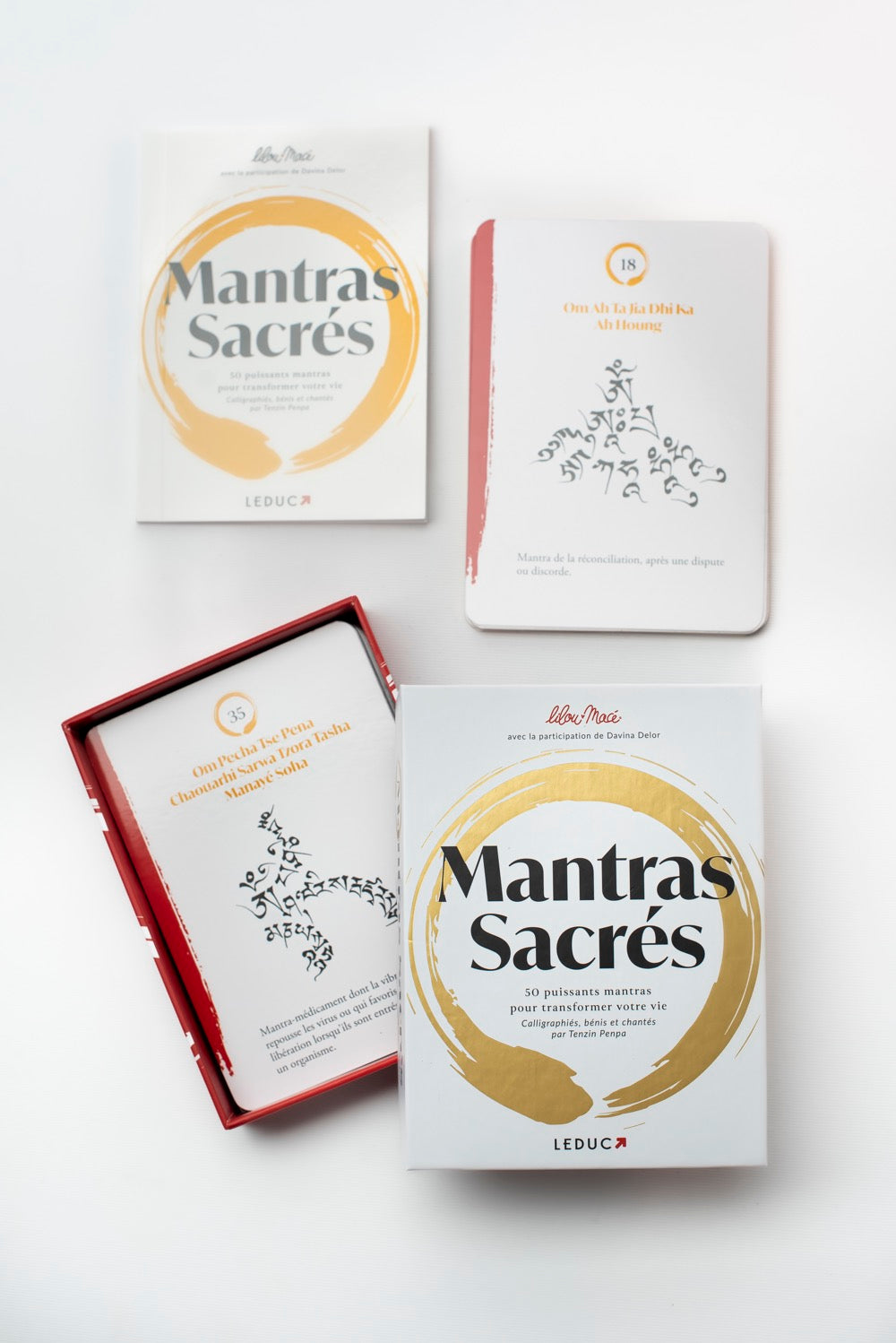 PACK MANTRAS SACRĂS 1 & 2 +đ 1 mini Agua Florida + 1 pochette OFFERTES