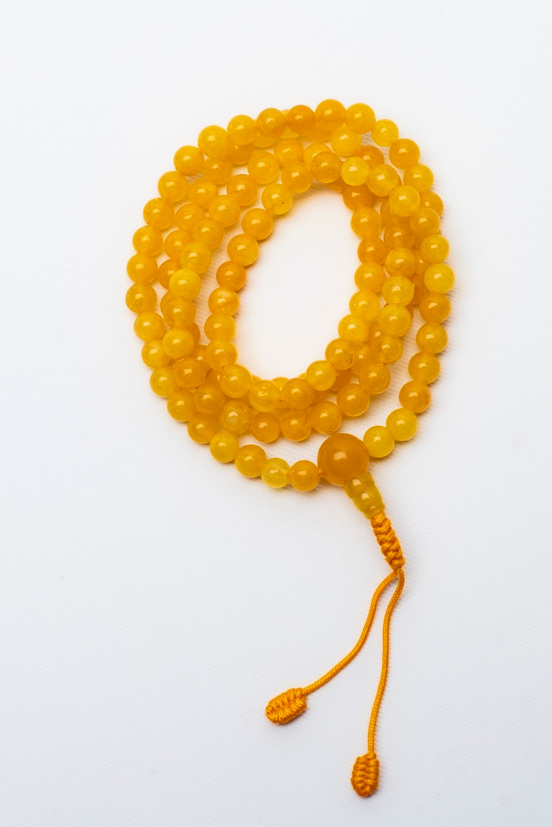Malas sacrés, bénis par le moine tibétain Tenzin Penpa (12 choix de pierre)