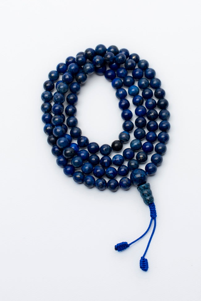 Malas sacrés, bénis par le moine tibétain Tenzin Penpa (12 choix de pierre)