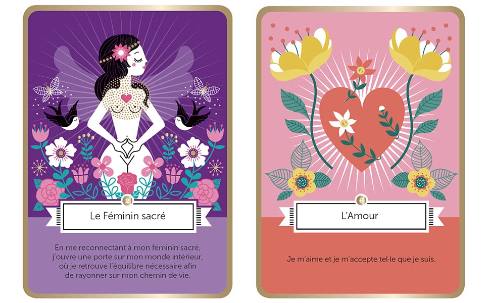 Mon oracle messages des anges (coffret de 42 cartes et livret) - Virginie Robert