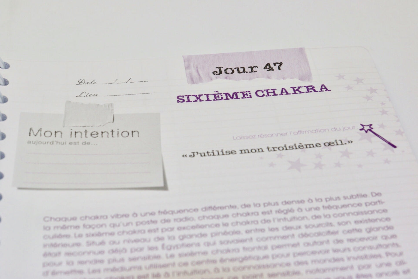 PACK Cahier d'exercices du Défi des 100 jours pour VIVRE LA MAGIE AU QUOTIDIEN + Carnet de notes