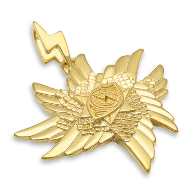 Pendentif Les Dragons de Sophia en VERMEIL | LE CODE SOPHIA