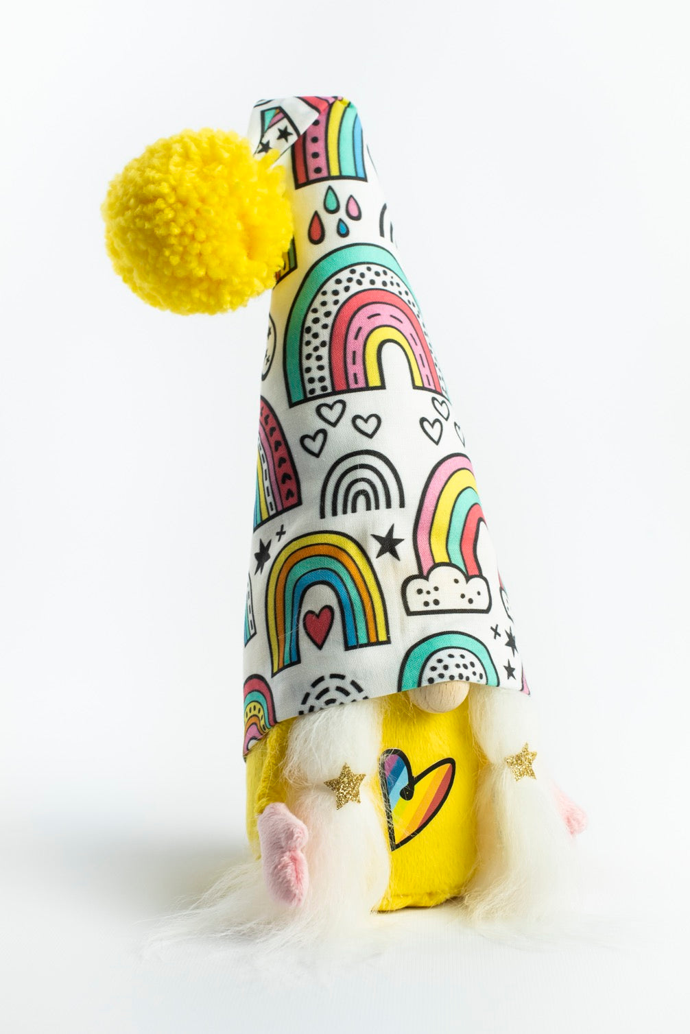 GNOMES đ spĂ©ciale LILOU đARC-EN-CIEL by StĂ©phanie FRANCK