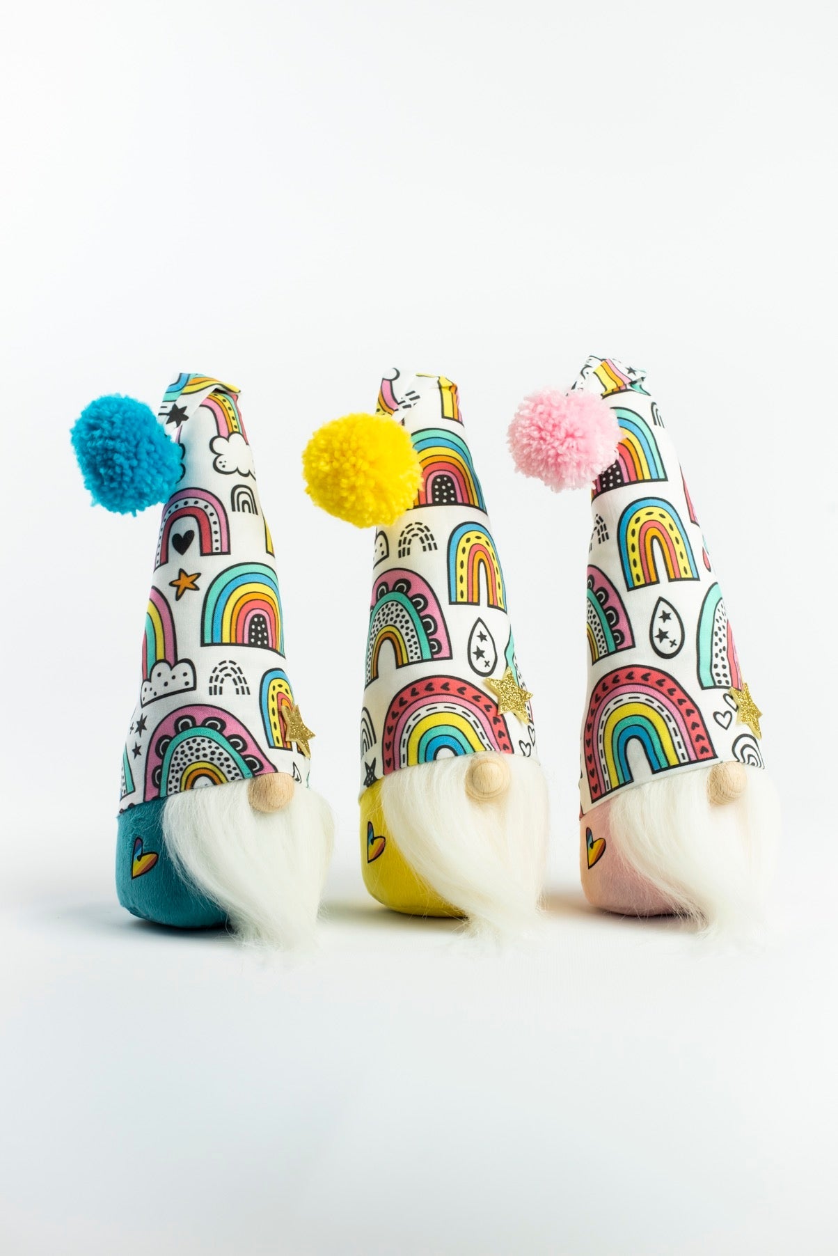 GNOMES đ spĂ©ciale LILOU đARC-EN-CIEL by StĂ©phanie FRANCK
