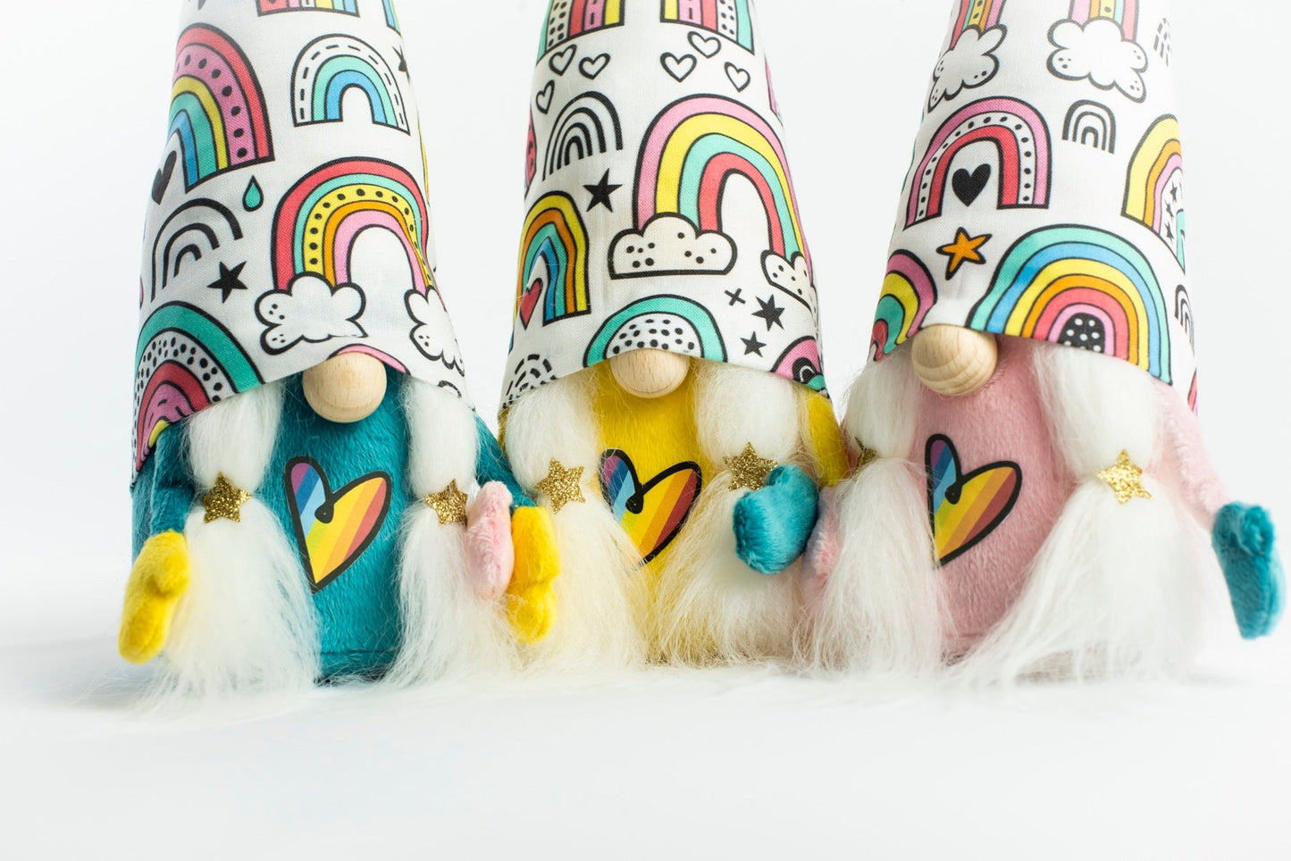 GNOMES đ spĂ©ciale LILOU đARC-EN-CIEL by StĂ©phanie FRANCK