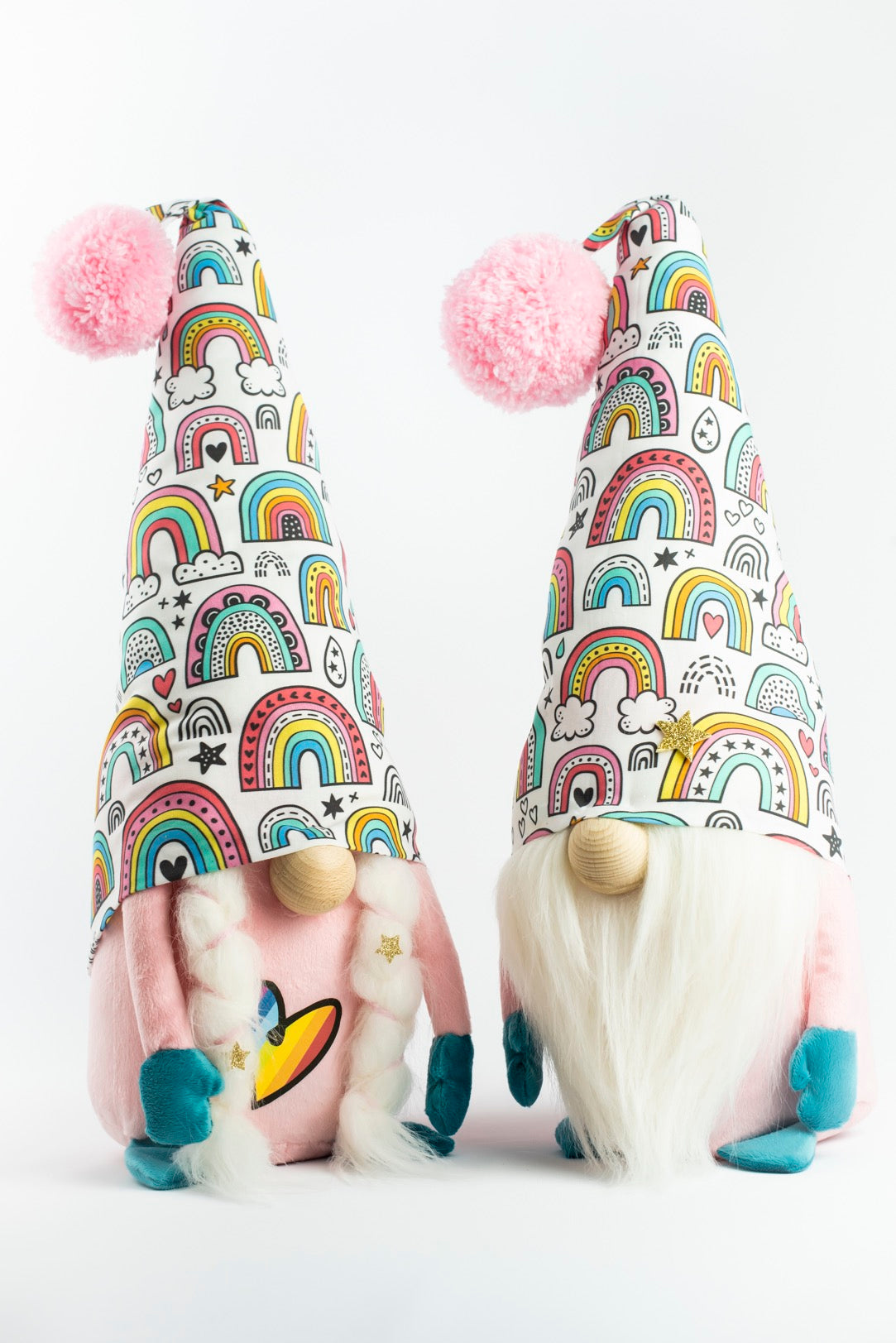 GNOMES đ spĂ©ciale LILOU đARC-EN-CIEL by StĂ©phanie FRANCK