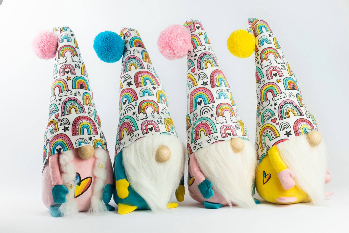 GNOMES đ spĂ©ciale LILOU đARC-EN-CIEL by StĂ©phanie FRANCK