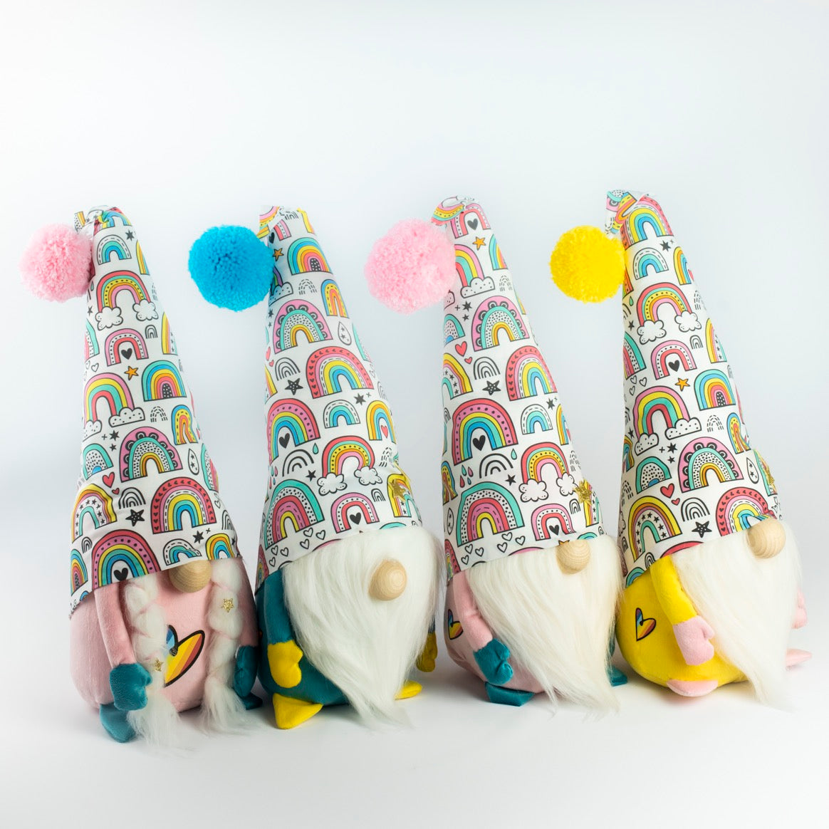 GNOMES đ spĂ©ciale LILOU đARC-EN-CIEL by StĂ©phanie FRANCK