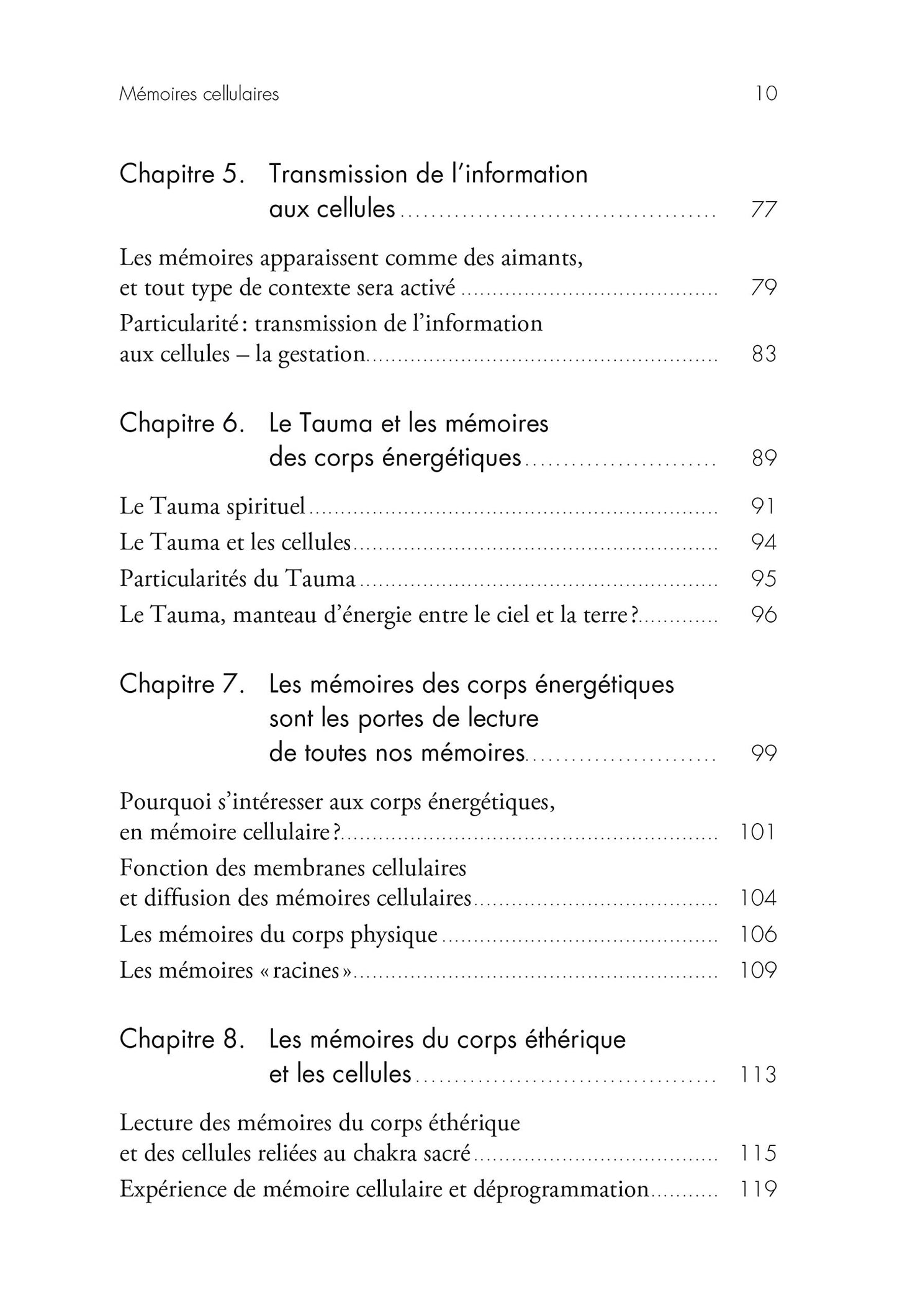 Mémoires cellulaires - Les clés de votre réalité intérieure - Françoise Nallet