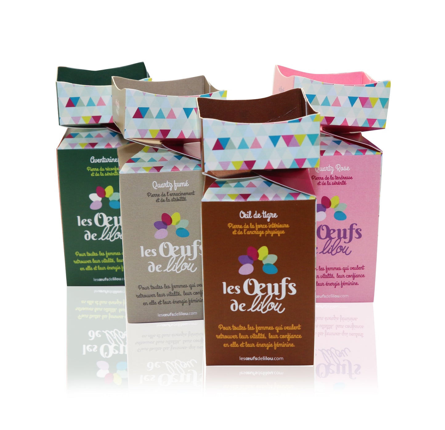 Kit complet Oeuf de Yoni Oeil de Tigre PETIT PERCÉ