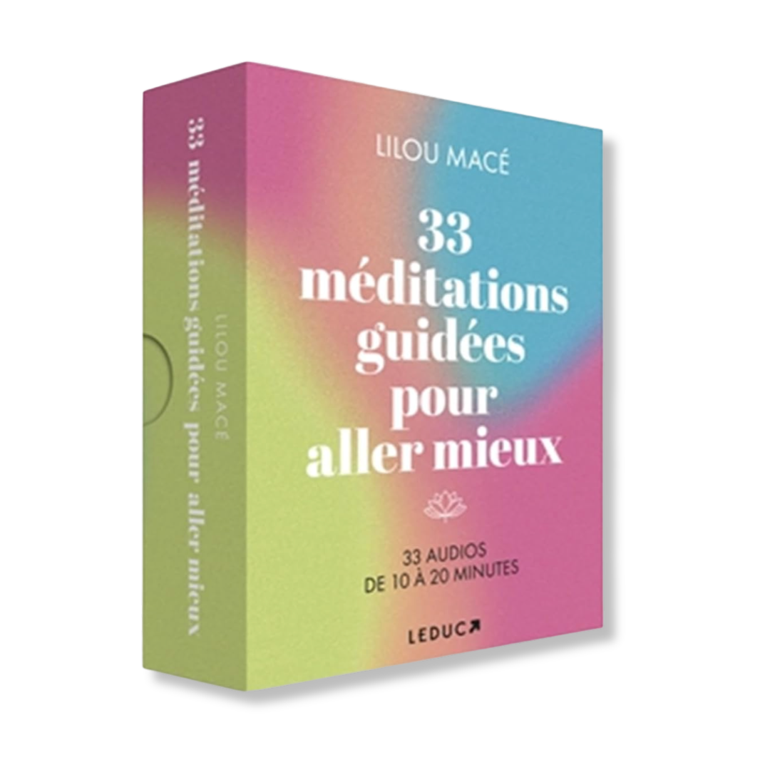 Coffret 33 méditations guidées - Lilou Macé