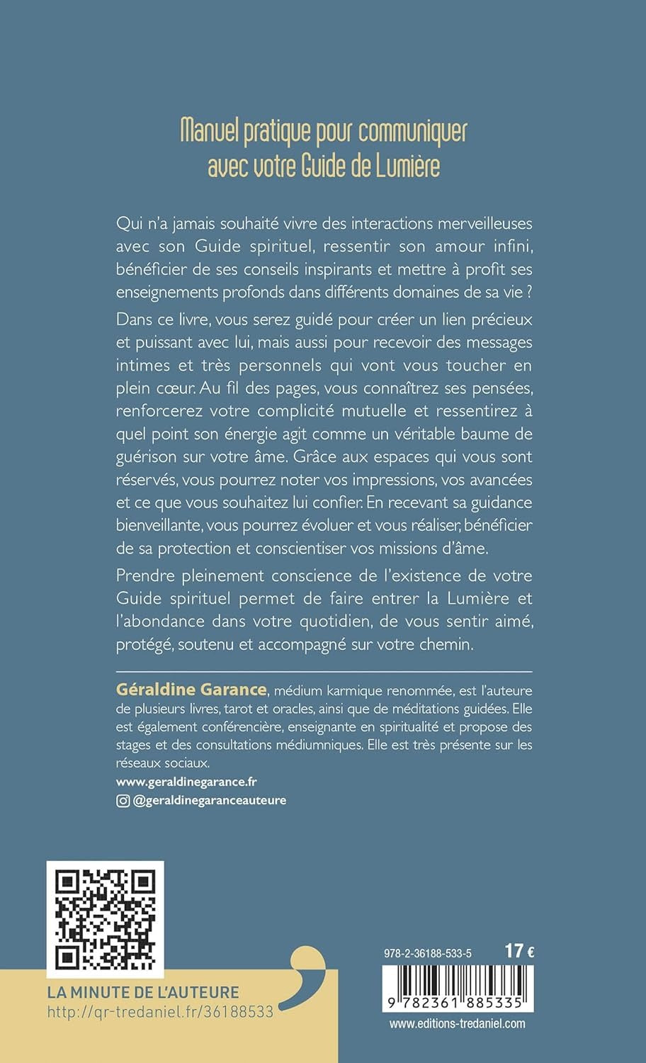 Comment recevoir les messages intimes de votre guide spirituel - Géraldine Garance