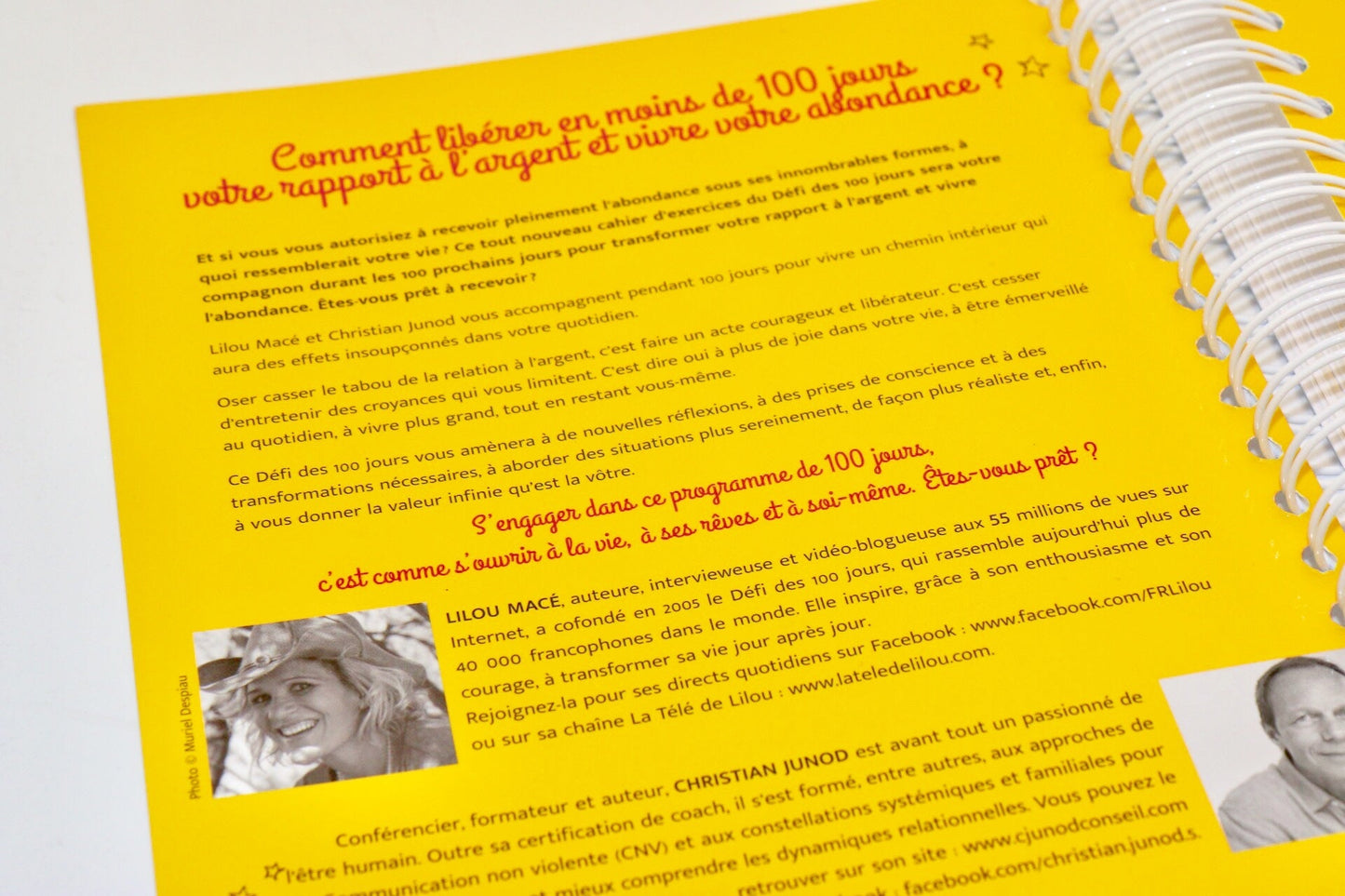 PACK Cahier d'exercices du Défi des 100 jours pour LIBÉRER SA RELATION À L'ARGENT  + Carnet de notes