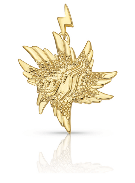 Pendentif Les Dragons de Sophia en VERMEIL | LE CODE SOPHIA