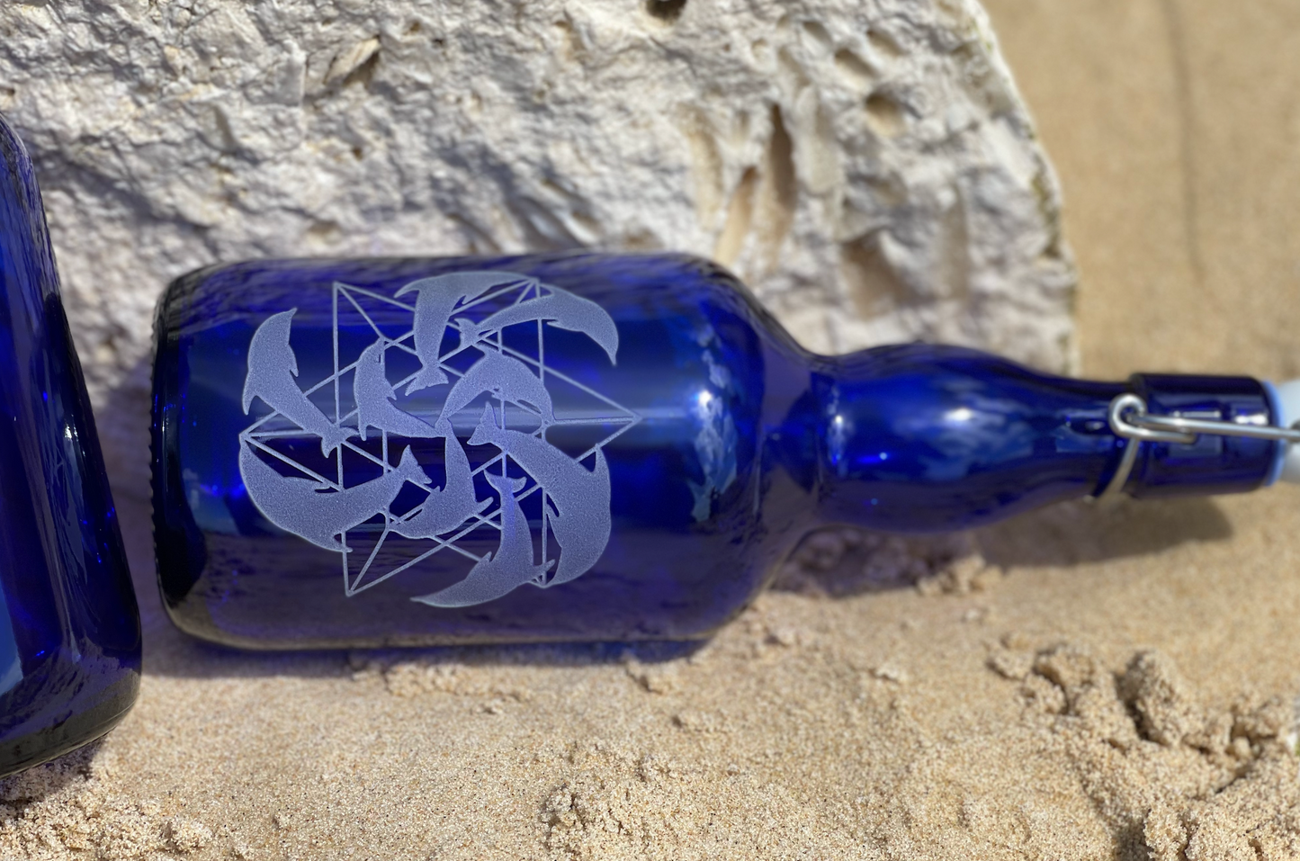 Blue Bottle MERKABA DAUPHINS 0,75 L