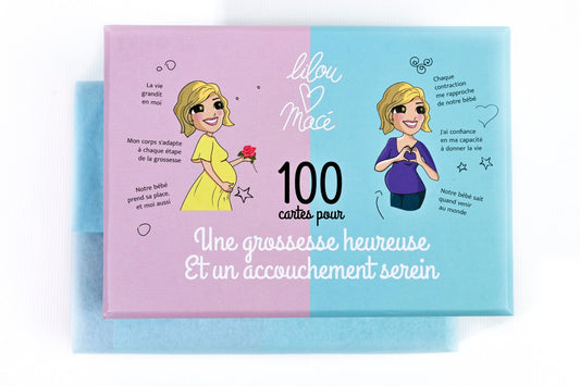 100 Cartes pour une grossesse heureuse et un accouchement serein