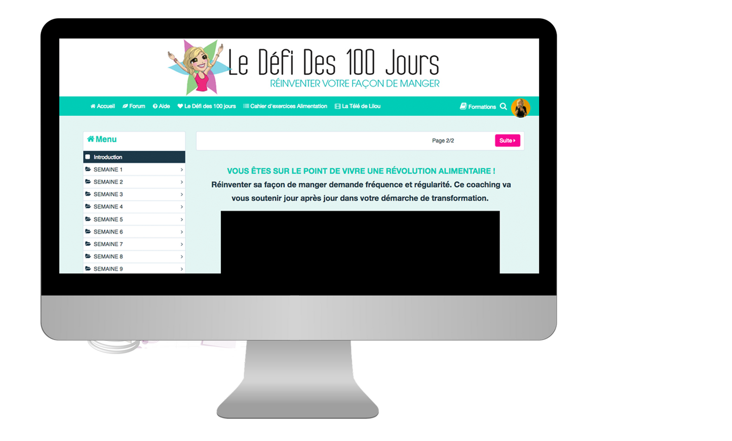 100 VIDÉOS DE COACHING Défi des 100 jours POUR RÉINVENTER SA FAÇON DE MANGER